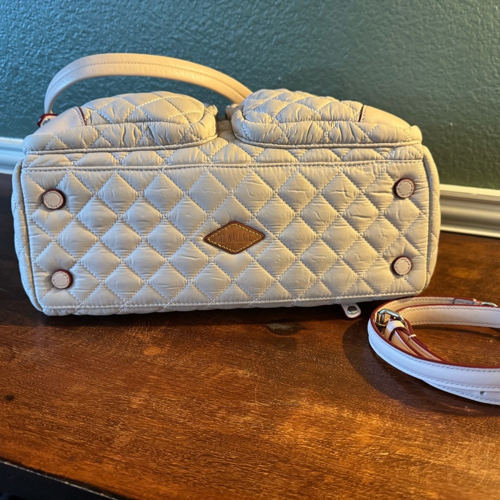 MZ Wallace Crosby City bag in Mushroom - Picture 7 of 9